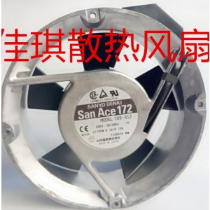 Sanyo 109-312 200V 27/25W Cooling Fan